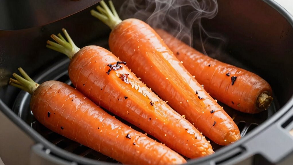 crispy tender roasted carrots