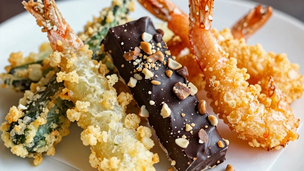 crispy texture through ingredients