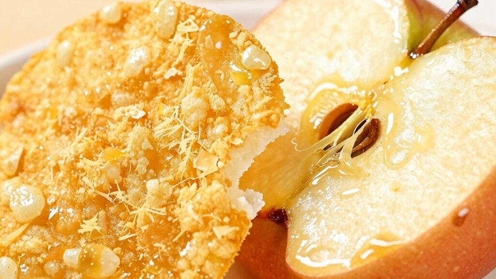 crispy versus crunchy textures