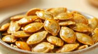 crunchy roasted pumpkin seeds