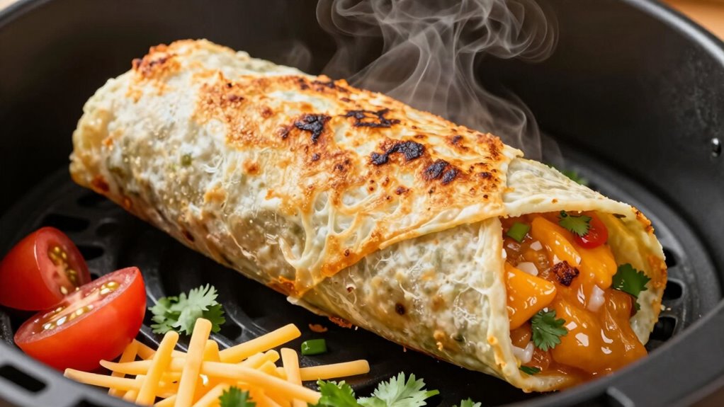 customize burrito with flavorful add ins