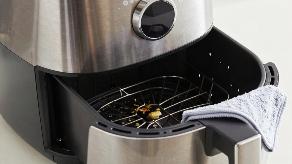 daily air fryer cleaning