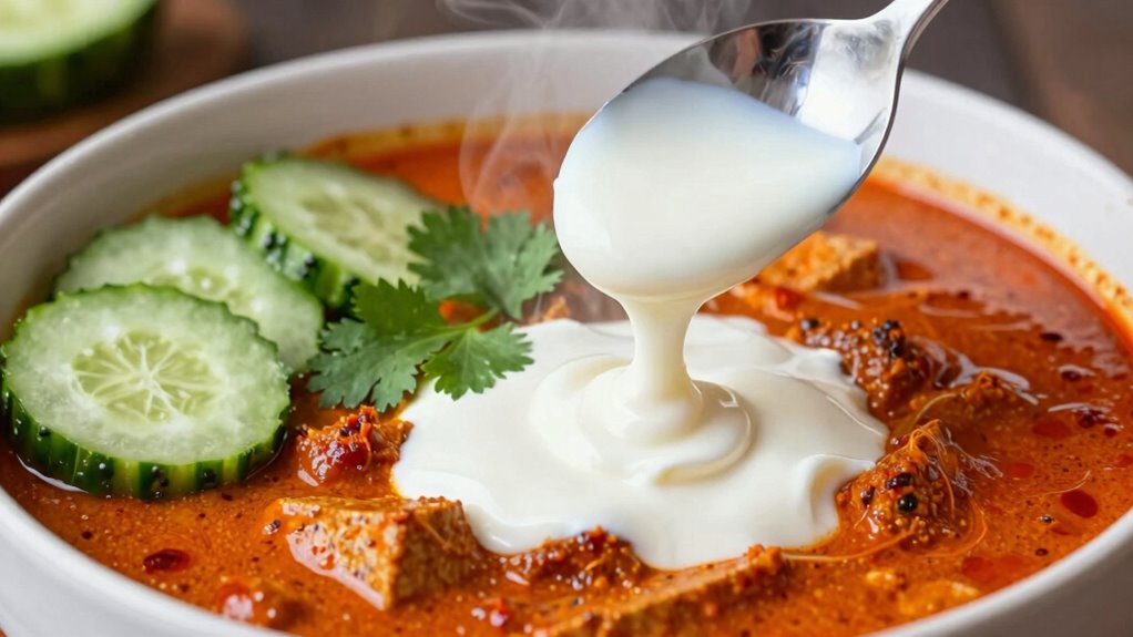 dairy neutralizes spicy heat