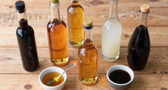 different vinegars for recipes