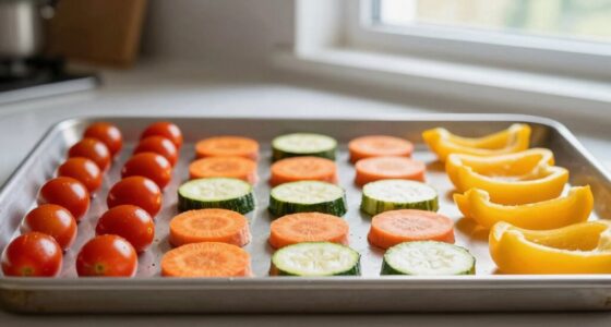 distribute food evenly throughout