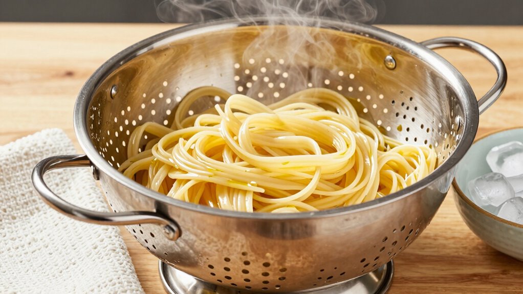 drain cool and evaporate