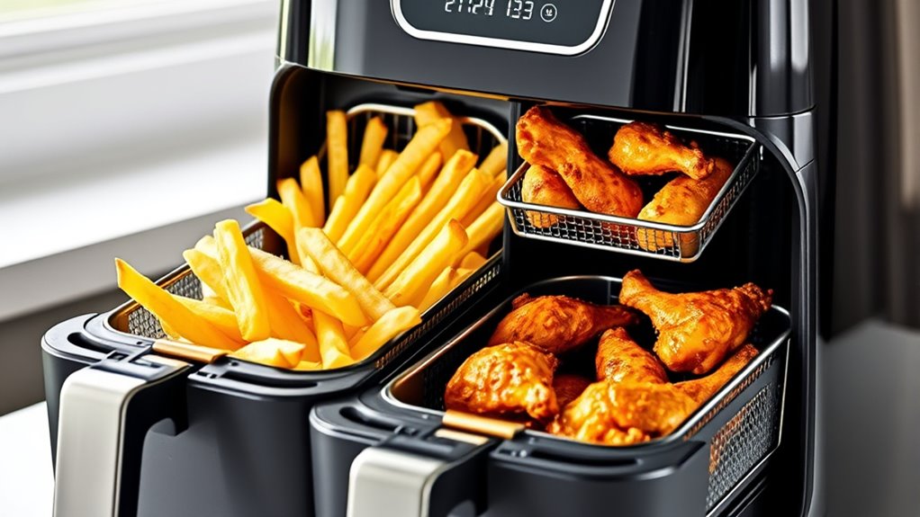 dual basket air fryer considerations
