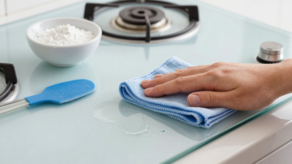 effective glass stovetop cleaning