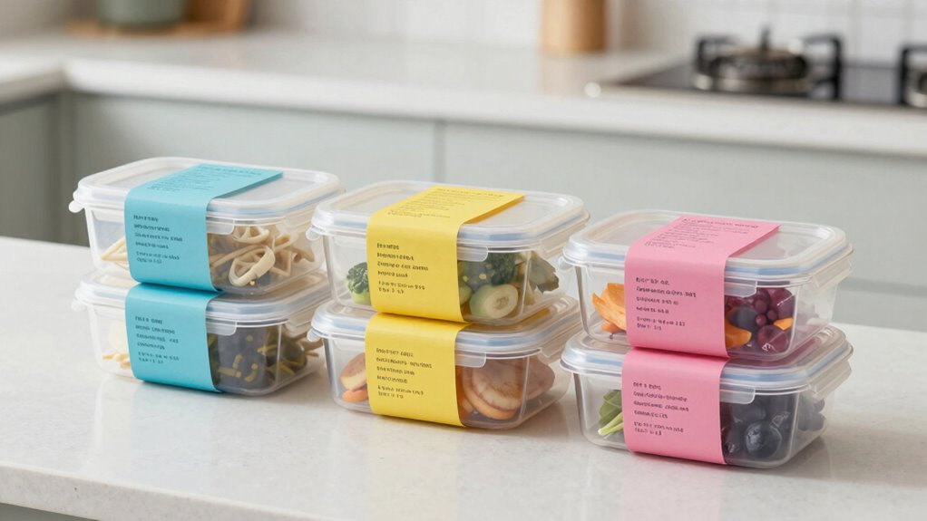 efficient organized meal storage