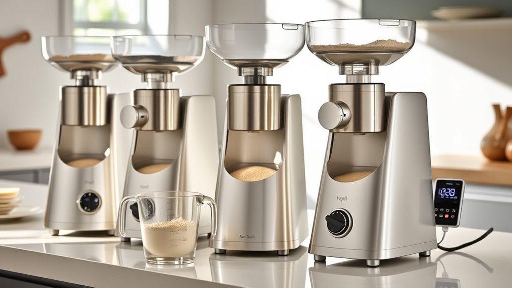 electric flour mill selection