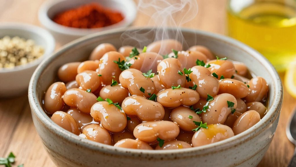 enhance beans with seasonings