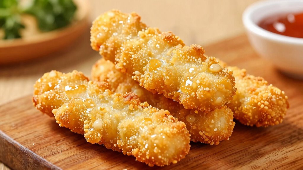 enhance crispiness with starches