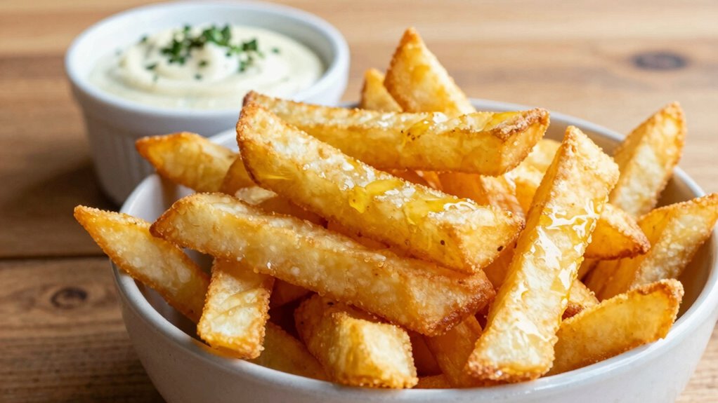 enhance frozen fries flavor