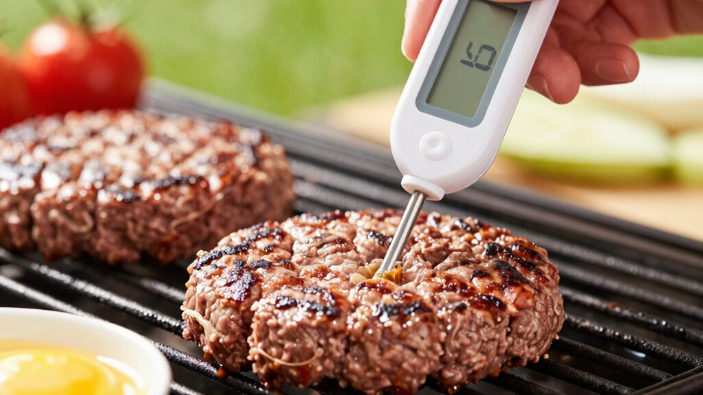 ensure proper meat temperature