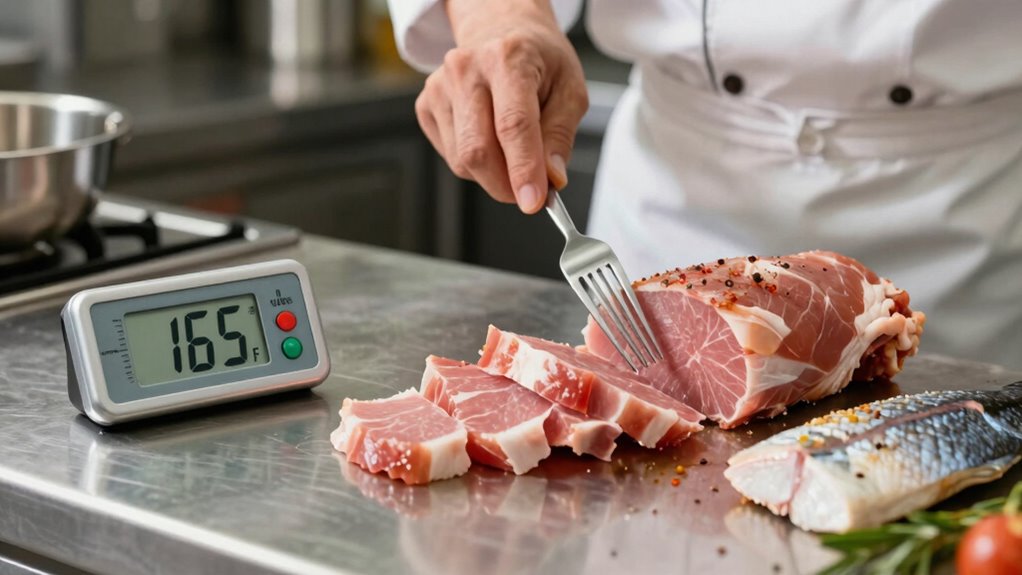 ensure safe food temperatures