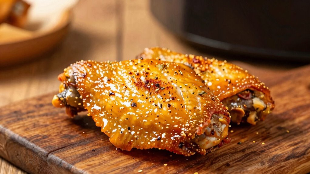 evenly season food thoroughly