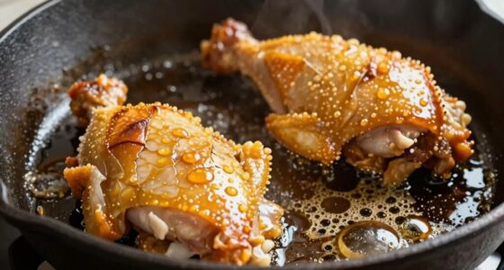 fat rendering prevents crispiness