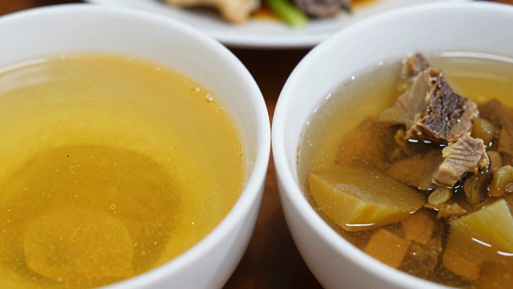 flavor texture nutrition differences