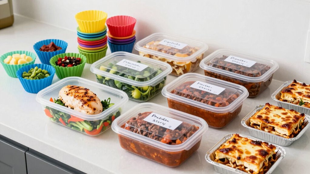 freeze prepare label save