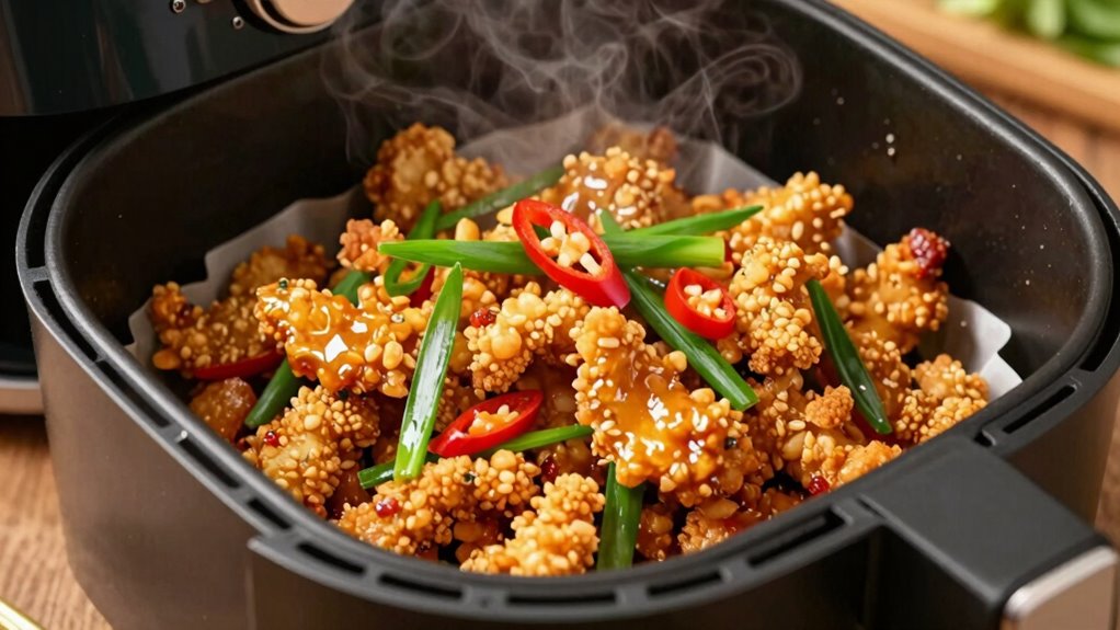 fresh herbs and bright sauces