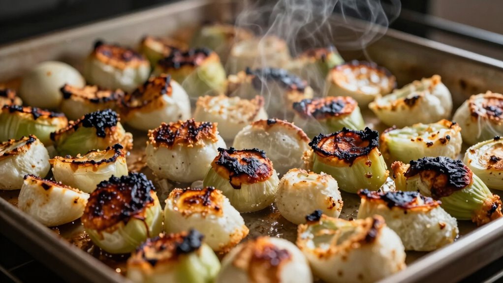 frozen foods brown faster