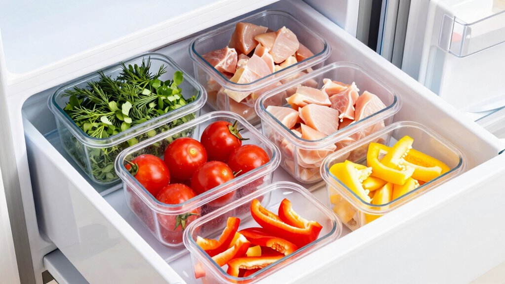 frozen ingredients organization and pairing