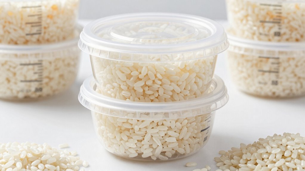frozen rice storage guidelines