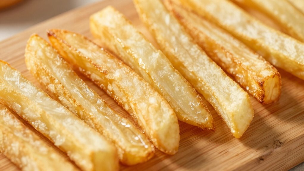 fry thickness and method