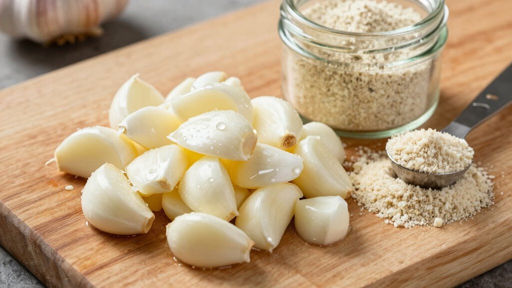 garlic forms and flavors