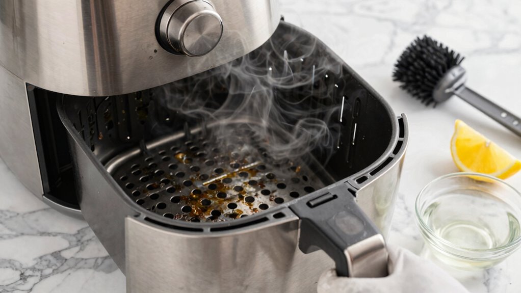 gather cleaning and deodorizing supplies