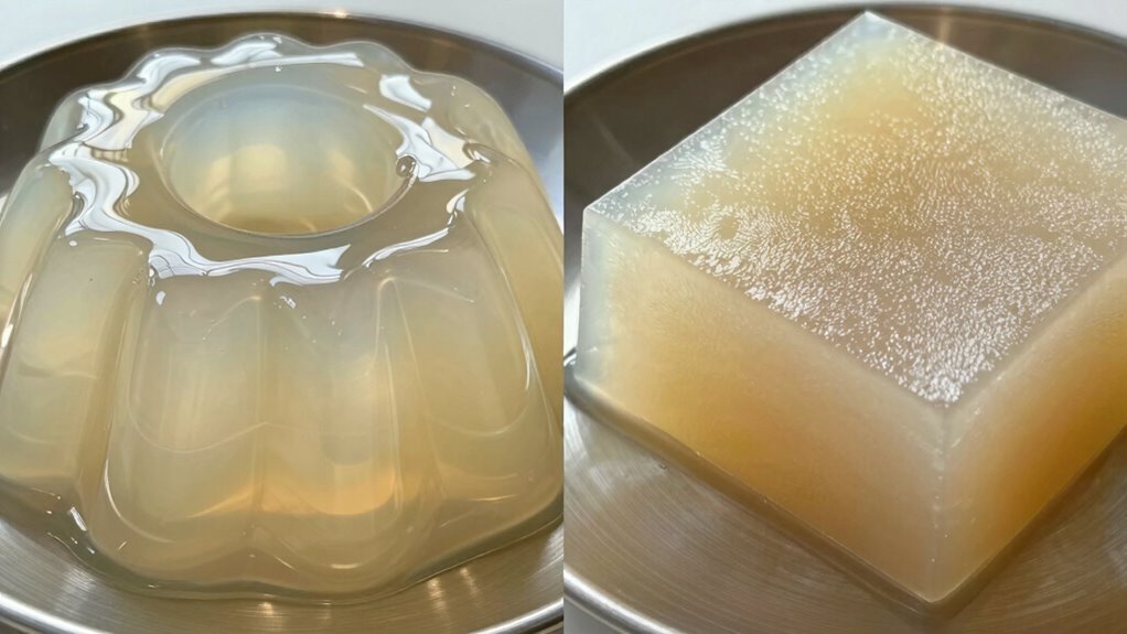 gelatin vs agar agar texture