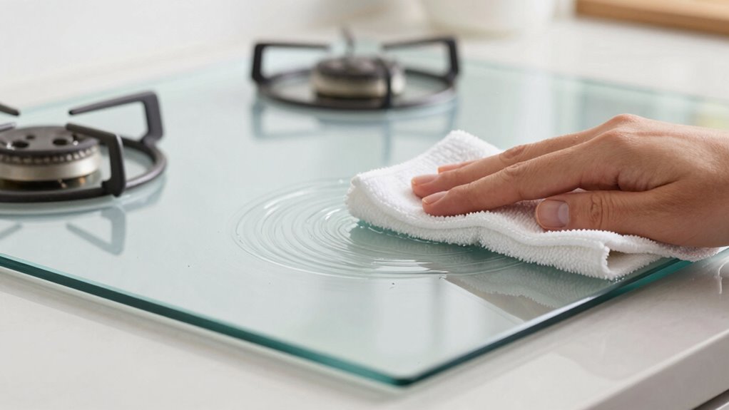 gentle glass stovetop cleaning