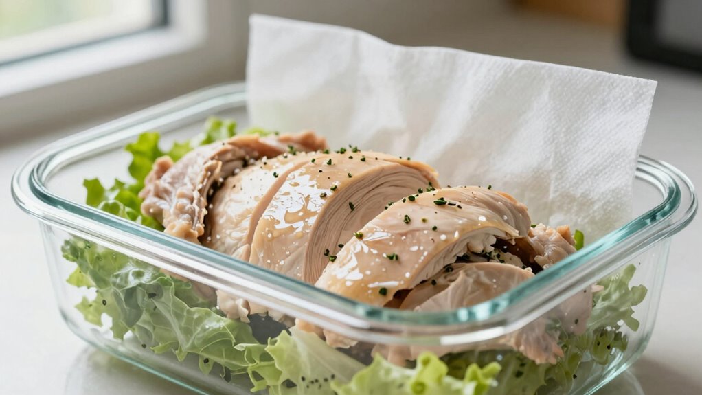 gentle reheating preserves moisture