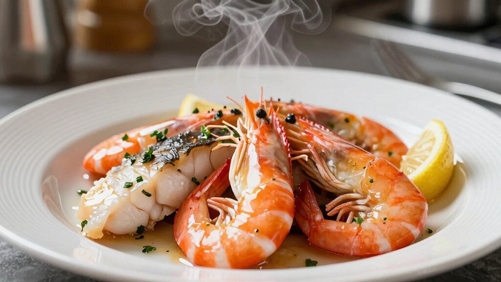 gentle reheating preserves seafood