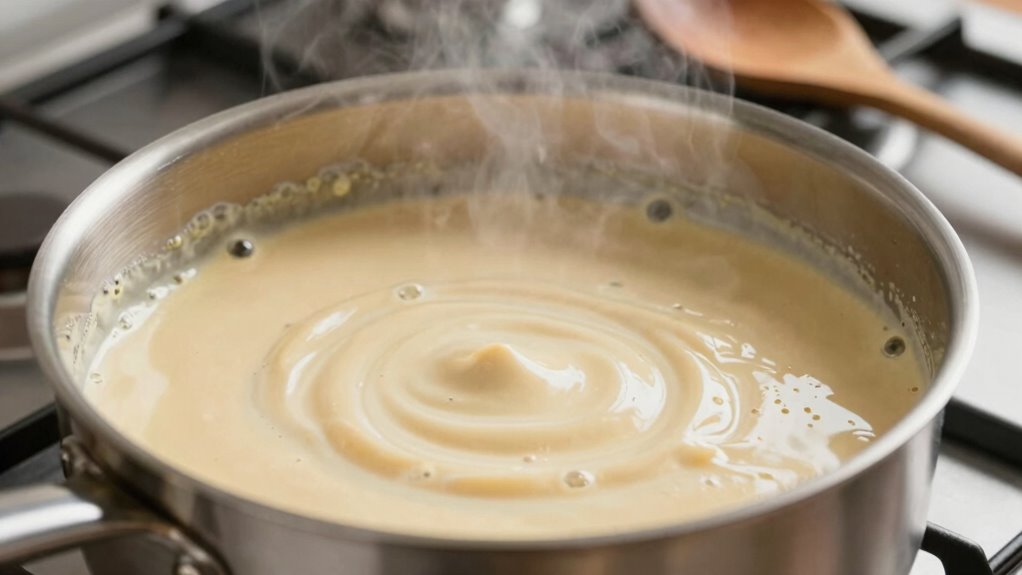 gentle reheating prevents separation