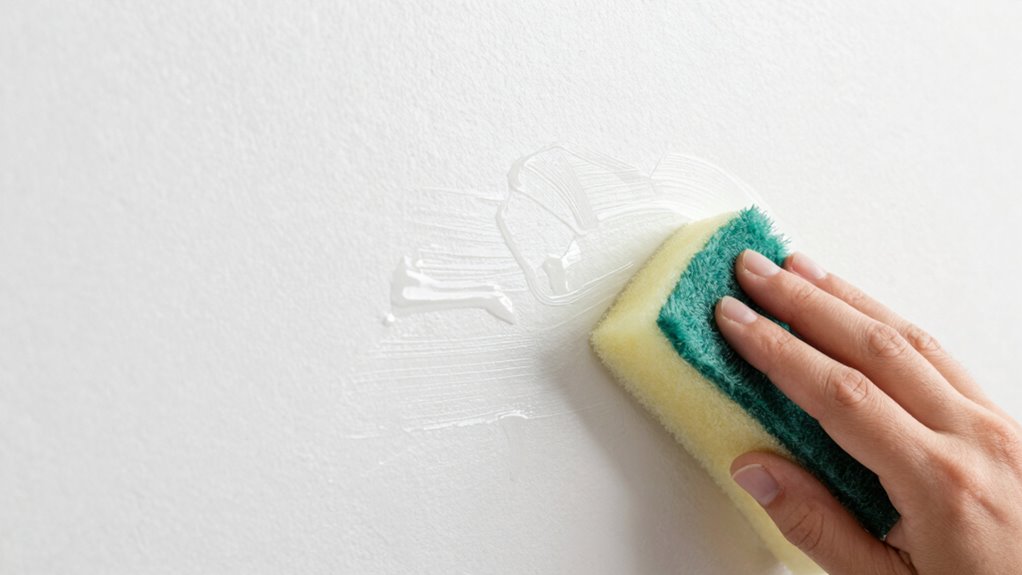 gentle wall grease cleaning