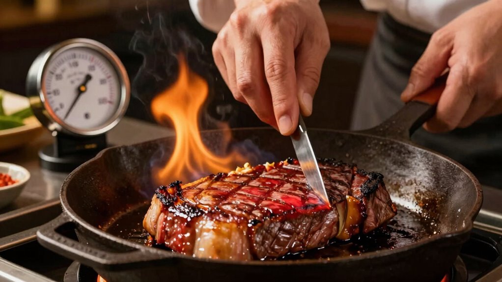 gradually increase heat carefully