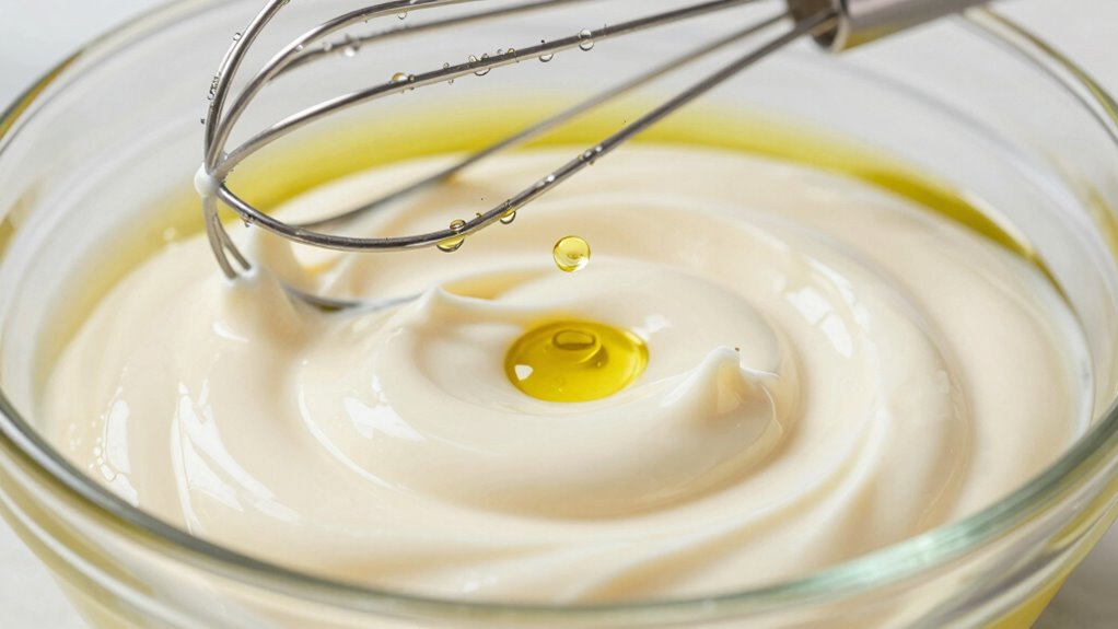 gradually mix maintain balance