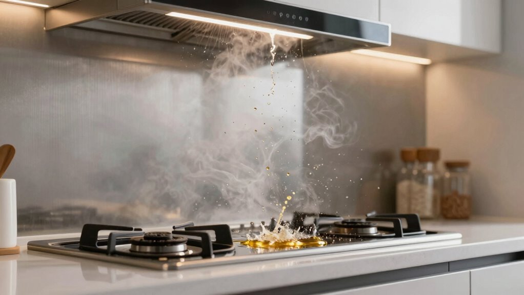 grease and particles dispersal