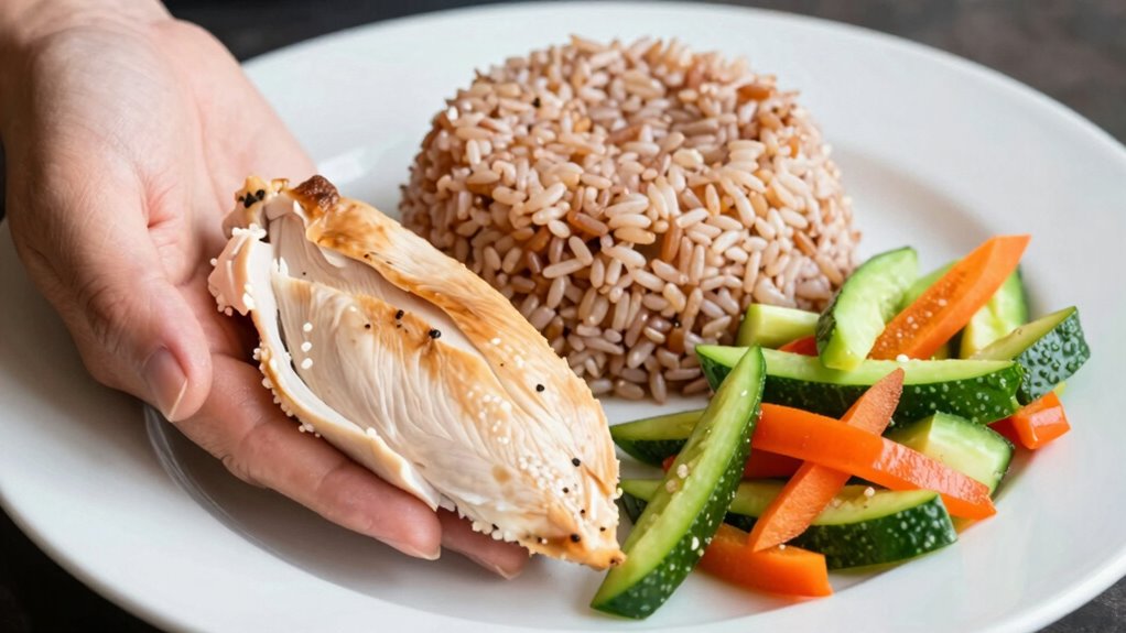 hand based portion estimation