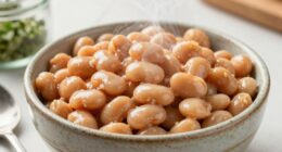healthy flavorful bean preparation