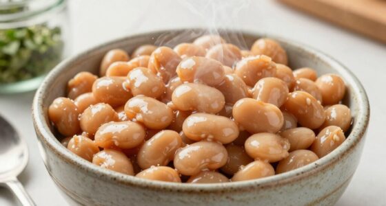 healthy flavorful bean preparation