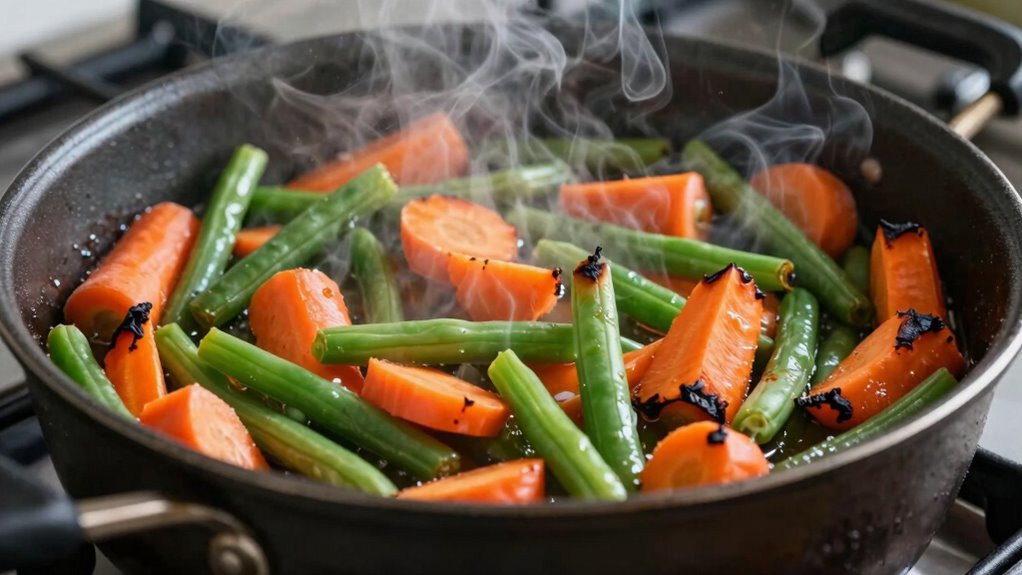 heat transfer influences vegetable texture