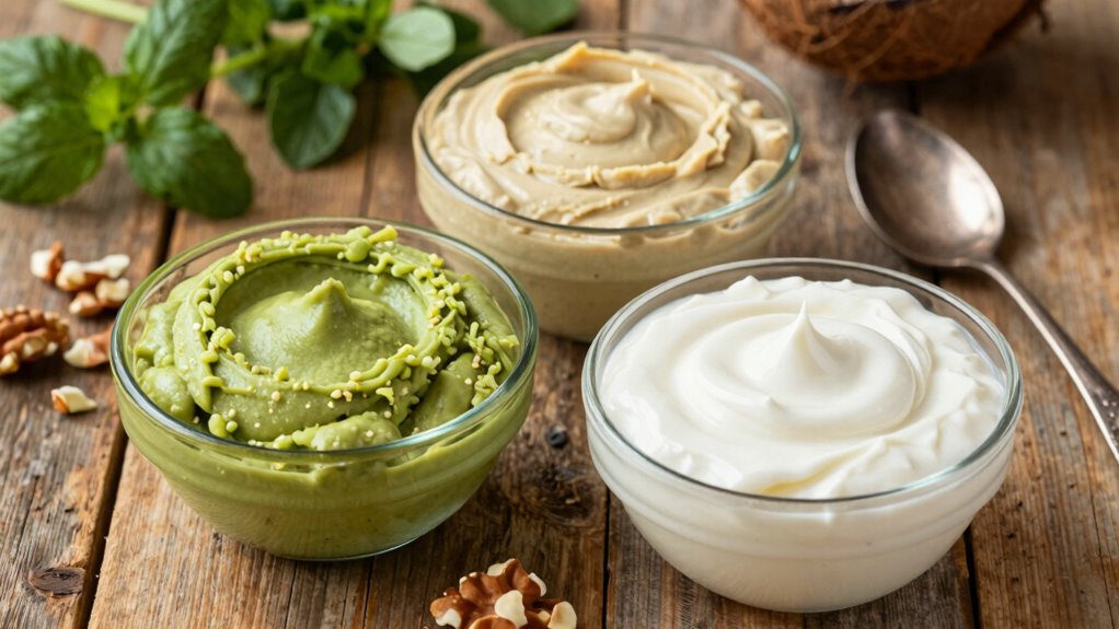 homemade dairy free creams