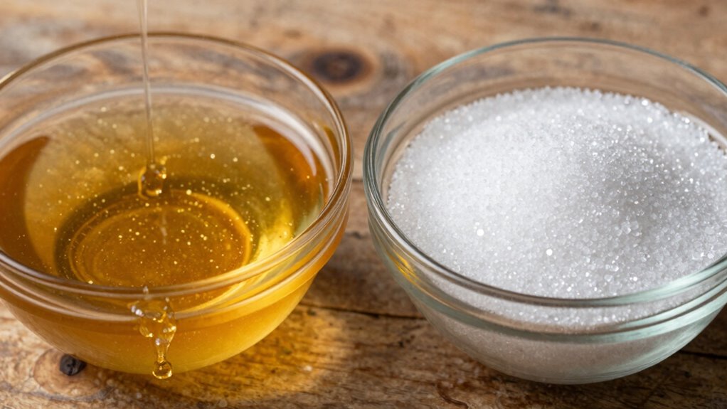 honey alters baking characteristics