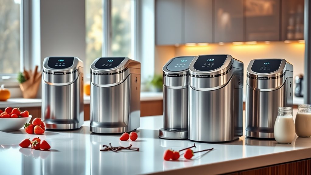 ice cream maker selection tips