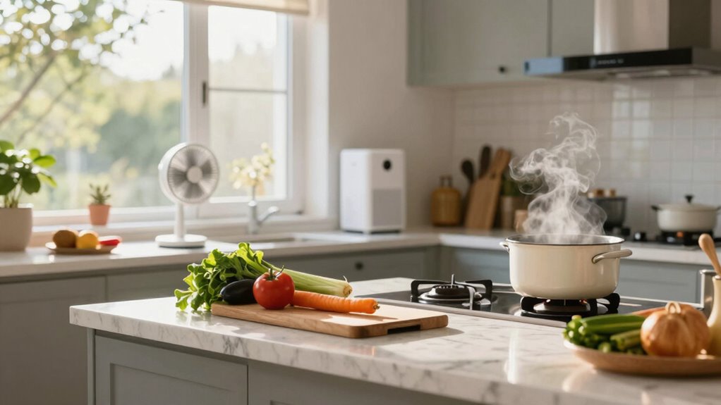 improve kitchen air quality