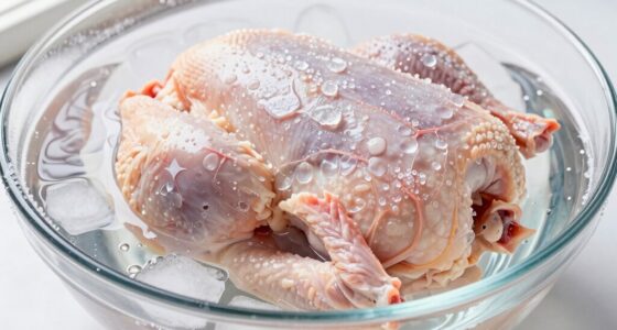 incorrect cold water thawing