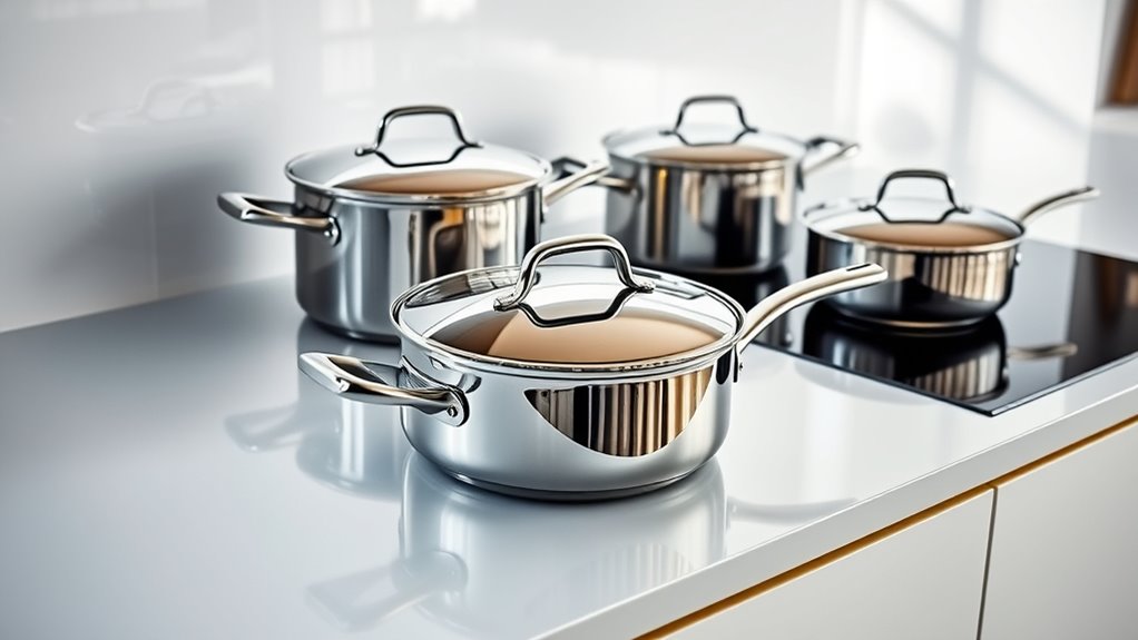 induction compatible durable cookware