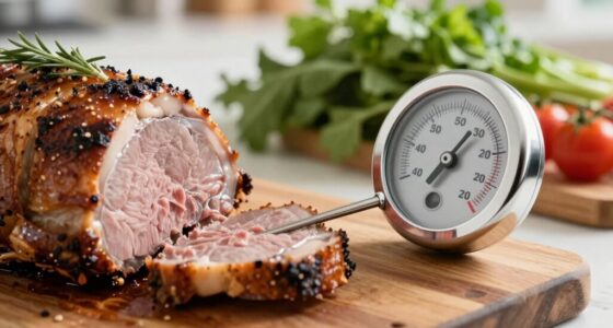 insert thermometer correctly for accuracy